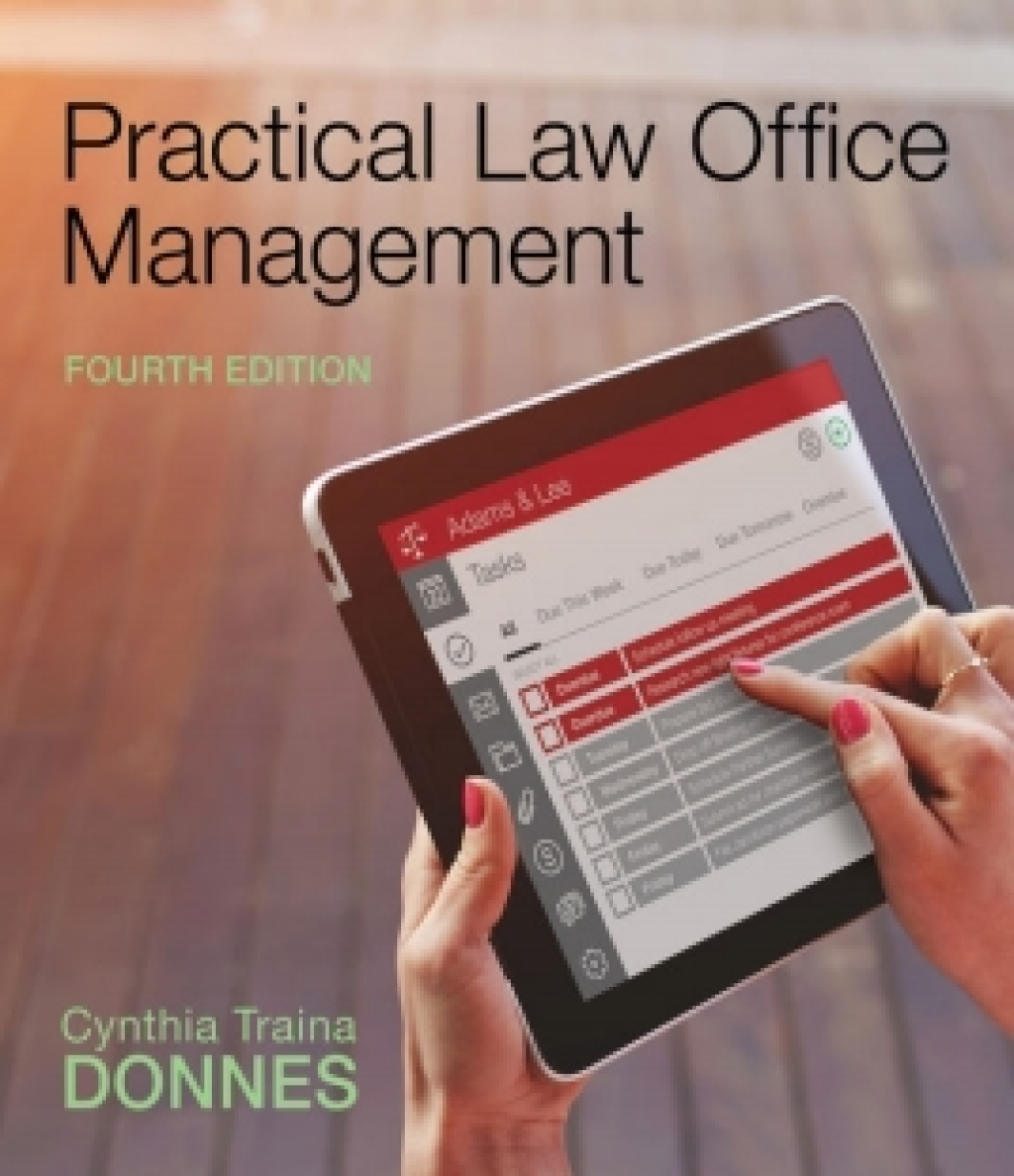 MindTap Paralegal for Traina Donnesï¿½ Practical Law Office Management, 4th Edition [Instant Access], 1 term (6 months) 4th Edition â€“ PDF/EPUB Version Downloadable